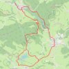 Trace GPS track, itinéraire, parcours