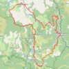 Trace GPS Tour du Chassezac (Lozère), itinéraire, parcours