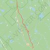 Trace GPS Sentier National : Sentier de la Matawinie, itinéraire, parcours