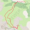 Trace GPS Mont Férant depuis Roya, itinéraire, parcours