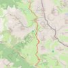 Trace GPS Refuge du Chambeyron - Larche, itinéraire, parcours