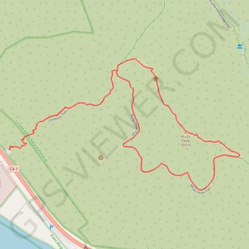 Trace GPS Mugu Peak Loop, itinéraire, parcours
