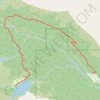 Trace GPS Diamond Lake, itinéraire, parcours