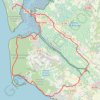 Trace GPS Ol&amp;eacute;ron Royan 97 km on edp-parcours.com, itinéraire, parcours