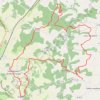 Trace GPS Salles Lavalette 33 kms, itinéraire, parcours