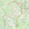 Trace GPS GR 4 : De Condat-en-Combraille à Egliseneuve-d'Entraigues (Puy-de-Dôme), itinéraire, parcours