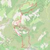Trace GPS De Saint Jean de Fos au Roc des Vignes, itinéraire, parcours