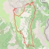 Trace GPS PETITE ET GRANDE AIGUILLE ROUGE, itinéraire, parcours