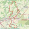 Trace GPS Entre Rhone et Val cottey, itinéraire, parcours