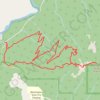 Trace GPS Mailbox Peak Loop, itinéraire, parcours
