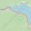 Trace GPS Campbellton - Bathurst, itinéraire, parcours