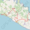 Trace GPS PARCOURS-77km-IBP210-hiking, itinéraire, parcours
