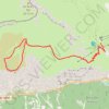 Trace GPS [Itinéraire] Lac Noir et Lac Lérié depuis le Chazelet, itinéraire, parcours