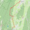 Trace GPS Promenade en Vercors, itinéraire, parcours