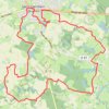 Trace GPS Balade des Étangs - Saint-Germain-du-Bois, itinéraire, parcours