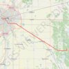 Trace GPS Winnipeg - Richer, itinéraire, parcours