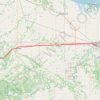 Trace GPS Sidney - Portage la Prairie, itinéraire, parcours