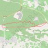 Trace GPS Cavillargues-la Maisonette-ancienne voie ferrée, itinéraire, parcours