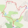 Trace GPS Alto de Fetas y Bisaurin circular desde R. de Lizara, itinéraire, parcours