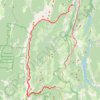 Trace GPS Le Grand Veymont, itinéraire, parcours