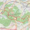 Trace GPS Boucle en forêt de Meudon - Chaville, itinéraire, parcours