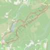 Trace GPS Autour du lac du Paty, itinéraire, parcours