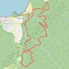 Trace GPS La Verghia Roc - en Corse, itinéraire, parcours
