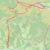 Trace GPS La Rhune depuis Vera de Bidassoa, itinéraire, parcours