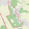 Trace GPS Ranté santé autour de Fleury-en-Bière, itinéraire, parcours