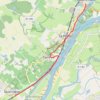 Trace GPS La Loire - entre Bouchemaine et Savennières, itinéraire, parcours