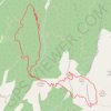 Trace GPS Petit Som, descente par le Habert de Bovinant, itinéraire, parcours