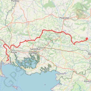 Trace GPS Étape 1 - Tour de l'Avenir 2023-16819742, itinéraire, parcours
