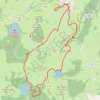 Trace GPS Lac de Bourdouze, itinéraire, parcours