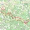 Trace GPS Boucle VTT depuis Saint-Sulpice-de-Cognac, itinéraire, parcours