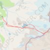 Trace GPS Pointe Francesetti (Alpes Grées), itinéraire, parcours