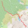 Trace GPS Col de la Pra, itinéraire, parcours