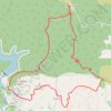Trace GPS Boucle Les Crozes - Vailhan par les ruines de Tibéret, itinéraire, parcours