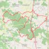 Trace GPS St Genis de saintonge 55 kms, itinéraire, parcours