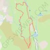 Trace GPS Randonnée lac du lauzon, itinéraire, parcours