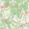 Trace GPS Gageac - Le tour du Périgord, itinéraire, parcours