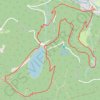 Trace GPS ASMR Hautes Bluches-Lac descorbeaux par la Roche du lac, itinéraire, parcours