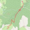 Trace GPS Les Chalets d'Amboin, itinéraire, parcours