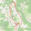 Trace GPS VTT_SEYNE-23-camping- selonnet-la-blanche 30 km 860 m d+, itinéraire, parcours