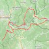 Trace GPS 2018 Provence 4D day 1, itinéraire, parcours