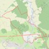 Trace GPS Circuit d'Uxegney, itinéraire, parcours