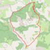 Trace GPS Chaudun, aux sources du Petit Buëch, itinéraire, parcours