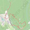 Trace GPS G3a LES GRÈS D'ANNOT, itinéraire, parcours