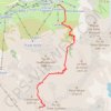 Trace GPS Pic des Quatre Termes depuis la station de La Mongie, itinéraire, parcours