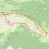 Trace GPS Le chemin de la Dame Blanche ou la légende du lac - Puivert, itinéraire, parcours