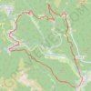 Trace GPS Saint-Gervais et ses hameaux, retour par le chemin de Saint-Jacques-de-Compostelle, itinéraire, parcours